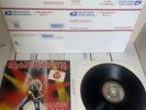 IRON MAIDEN Maiden Japan EP 1981 HARVEST MLP-15000 Original Hype Sticker