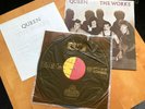 QUEEN - THE WORKS - LP - Vinyl - South Korea - OLE 520 - 4 page Insert - 