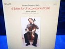 @PRO-ARTE 3PAL-3001 *ANNER BIJLSMA* J.S.BACH: 6 SUITES FOR SOLO CELLO* 3 LP* NM