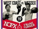NOFX / Frank Turner  West Coast Vs. Wessex VINYL LP Lagwagon MxPx rise against