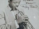 ROY ELDRIDGE ED SHAUGHNESSY ORIGINAL SIGNATURE ON PHOTO FROM MAMA JAZZ CLUB 1952