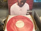 (NEVER PLAYED) SIGNED RED VINYL Damn by Kendrick Lamar (Record, 2017)