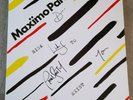 Maximo Park LP VINYL  SIGNED Risk To Exist