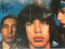 SIGNIERT: The Rolling Stones - Black and Blue Vinyl-LP