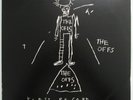 Very rare THE OFFS Jean Michel Basquiat Cover Art “First Record” VINYL 1984 LOOK