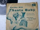 Eartha Kitt 78 WITH picture sleeve SANTA BABY Under the Bridges of Paris   g 172