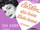 Lys Assia - Ein Herz das keine Liebe kennt  - Werbeblatt