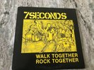 7 SECONDS WALK TOGETHER ROCK TOGETHER BYO INSERT PUNK EXCELLENT