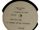 1933 RADIO AIRCHECK, GOOD GULF HOUR w/AL GOODMAN AND ORCH JAMES MELTON. E-- COND
