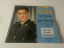 1988 ELVIS PRESLEY Welcome in Germany Italian Import LP w/ Booklet