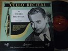 PIERRE FOURNIER cello recital - ERNEST LUSH / LONDON LL-700