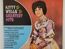 Kitty Wells Greatest Hits Vinyl LP Cover SIGNED  AUTOGRAPHED  1973 CLP-15488 NM