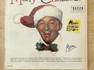 Bing Crosby - Merry Christmas - OG Decca DL 8128 vinyl LP - WHITE CHRISTMAS