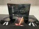 Star Wars The Force Awakens 3D Holographic 2 x LP Vinyl Soundtrack - Rare