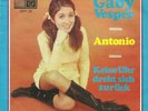 Gaby Vesper  -Antonio / Keine Uhr dreht sich zurück- SAGA OPP 29  Schlager/Beat