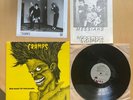 THE CRAMPS BAD MUSIC FOR BAD PEOPLE 1984 1ST PRESS PHOTO + BIO + IRS INNER NM