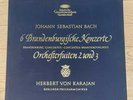 BACH Brandenburg Concertos, Suites KARAJAN 1stPress 1965 DGG STEREO 3LP Box MINT
