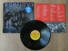 BON JOVI SLIPPERY WHEN WET LP ORIGINAL 1986 UK PRESSING VINYL RECORD 80s HAIR