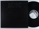 AC/DC Back In Black ATLANTIC LP VG++ embossed cover  