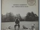 GEORGE HARRISON All Things Must Pass CAPITOL 3XLP VG+ boxset with poster  