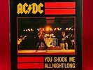 AC/DC You Shook Me All Night Long 1980 UK 7