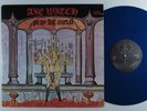AXE WITCH Pray... AXE EP VG++ 45rpm sweden blue vinyl autographed w/ poster  