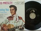 Elvis Presley - Teddy Bear / Loving You - RARE variation USA 45 rpm P/S 47-7000