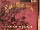 Stephen Foster Favorites James Melton Frank Black 4 45 record set red vinyl