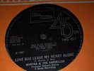 Martha Reeves & The Vandellas 7” LOVE BUG /ONE WAY OUT Motown Northern Soul MOD