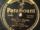 PARAMOUNT 12438; MA RAINEY w JOHNNY DODDS Soon This Morning