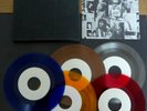 ROLLING STONES THE MINI BLACK BOX THRU THE YEARS NUMBERED 5 COLOURED VINYLS