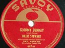 Billie Stewart [Billie Holiday] - Gloomy Sunday/In My Solitude - Savoy 647