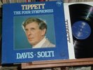 1988 TIPPETT - The Four Symphonies SOLTI DAVIS Decca Mint NEW OLD STOCK 3LP BOX