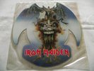 IRON MAIDEN   THE EVIL THAT MEN DO ** 1988 EMI SHAPED PICTURE DISC.