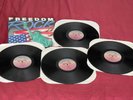 FREEDOM ROCK - 4 VINYL LP SET (1987) SESSIONS OP-4510 VARIOUS ARTISTS SUPER RARE