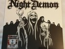 Night Demon self titled 2013 white red black splatter Vinyl LP Record s/t same