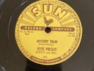RARE ELVIS PRESLEY 78 MYSTERY TRAIN SUN RECORDS 209 U-156 #20 5377 Mark