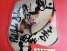Fully SIGNED Saxon Destiny Red Alert picture Disc Autographed 1988