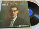 Bill Evans LP Portrait in Jazz RIVERSIDE orig DG blue label MONO G+/VG
