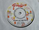 CORNELL CAMPBELL 'MY BABY JUST CARE FOR ME' 45 UK GAYFEET 1973 REGGAE