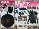 MISFITS WALK AMONG US 1ST PRESS VINYL LP 1982 PROMO W/POSTER DANZIG JERRY ONLY