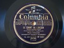 Gypsy Singer Marie Loudon Le Chant de l'Océan 78RPM Columbia DF 2461