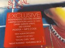 SEALED cage the elephant SOCIAL CUES rare GREEN colored VINYL LP 1,000 w/POSTER