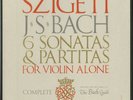 Vanguard BG 627/9 Szigeti JS Bach 6 Sonatas For Violin Alone Bach Guild 3LP