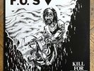 F.U.'s . kill for christ / my america LP  PUSHEAD 80s Punk NYHC Minor Threat KBD
