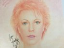 ABBA Frida SIGNED I Know There's Something Going On vinyl LP 