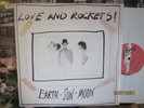 Love And Rockets Lp Earth Sun Moon 1987 Big Time Records EX