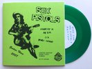 SEX PISTOLS - ANARCHY IN THE UK / PRETTY VACANT GUITAR HERO 50 ONLY GREEN 7