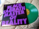 BLACK SABBATH Master of Reality GREEN COLOR VINYL Rhino 180-gram unplayed