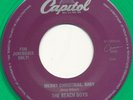 BEACH BOYS Merry Christmas Baby / Santa's Beard 45 RPM Vinyl Green Jukebox NOS